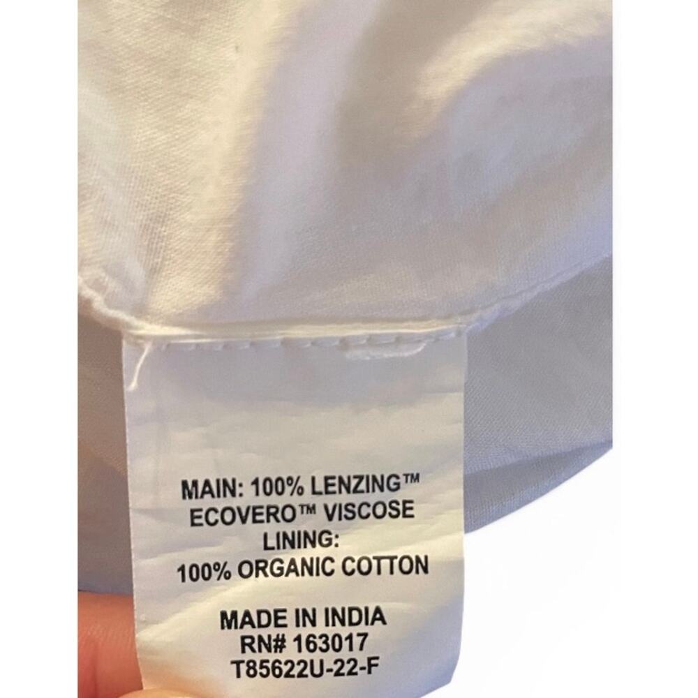 Princess Polly Miriah Maxi Skirt- Women's 12- White -Elastic Waist - Picture 5 of 6